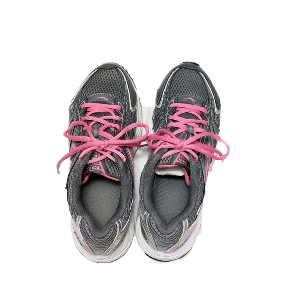 Saucony Womens Oasis Grey with Pink Laces Sneakers Size 9.5 #15096-21 - Picture 5 of 7